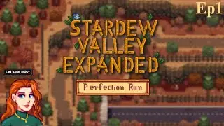 Discovering New Fruit on Frontier Farm 🍐 - Stardew Valley Expanded Perfection Ep1