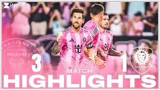 Leo Messi Show | Inter Miami CF 3-1 Orlando City | Match Highlights | Messi brace, Telasco