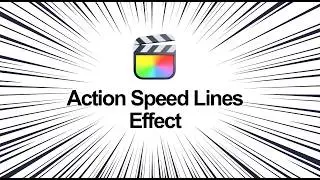 Speed Action Lines Effect for Final Cut Pro