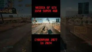 NVIDIA GF GTX 1650 SUPER 4GB in CYBERPUNK 2077