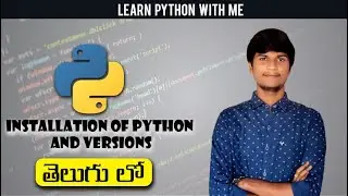 Installation of Python and Versions || Python Programming Tutorials in Telugu || SA Freshers Adda