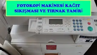 Fotokopi Makinesi Mp 1600 Drum Tırnak Tamiri