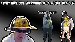 I Only Give Out Warnings As A Police Officer in GTA RP!!
