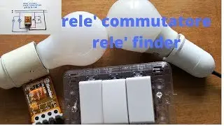 relè commutatore - relè 27.05 finder