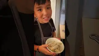 10min DUMPLING NOODLE SOUP 