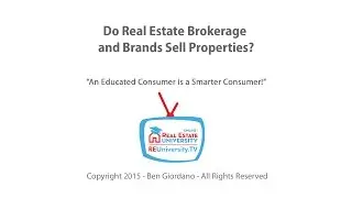 BS0005 Do Real Estate Brokerage Companies and Brands Sell Properties