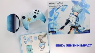 The Genshin Impact Controller - 8bitdo (Unboxing)