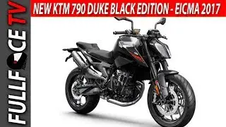 AWESOME New KTM 790 Duke Black Edition - EICMA 2017