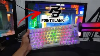 ASMR Teclado Mecânico Royal Kludge H81 - (Point Blank)