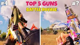 Top 5 Best guns in cod mobile Battle Royale SEASON 9! | call of duty mobile | best br guns codm