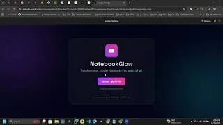 NoteBook Glow || Juypter To Pdf In Seconds