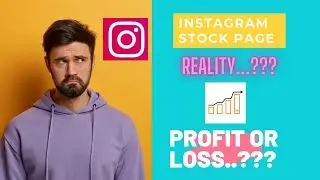 Reality of INSTAGRAM stock pages || BUYING stocks from suggestion of INSTAGRAM stocks page ||