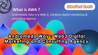 Andromeda Way Agency (AWA) : Web 3.0 blockchain marketing and consulting agency for Cardano