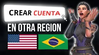 Como CREAR una CUENTA en CUALQUIER REGION de VALORANT 2024