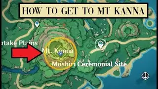 How to get into Mt Kanna? Tsurumi Island Locations Genshin Impact Gameplay