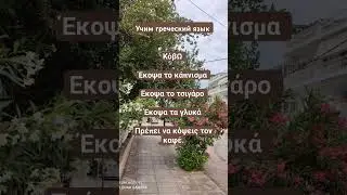 Уроки греческого языка. Одно из значений слова 