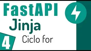 ⚡ FastAPI y Jinja Ciclo for | 4