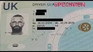 UK DQC CH Fähigkeitsausweis  FQN 95er  Fahrerqualifikationsnachweis Sample