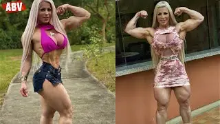 Centaur Barbie, fbb muscle, gym workout, female bodibuilder