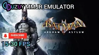15-30 FPS Playable | Batman Arkham Asylum | Uzuy mmjr Emulator on android.