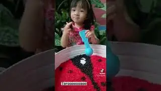 Ladybug sensory bin 🐞🐞🐞🐞