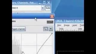 Gimp:  Icy Text Tutorial (Tutorial Texto de Hielo))