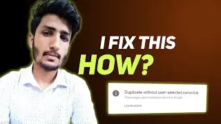 Duplicate Without User Selected Canonical (Problem Solved!)