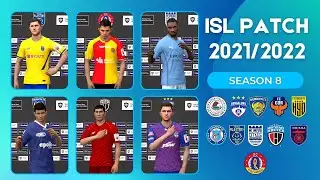 ISL 2022 Patch for Pes Mobile | New Kerala Blasters Kits, Fc Goa, East Bengal
