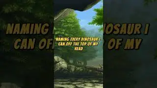 Naming Every Dinosaur I Can Within 30 Seconds