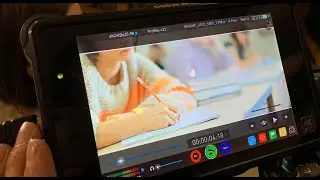 Учеба в университете - съемки фильма “Жизнь Эризтины” / Бэкстейдж