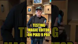 Testing magic Editor ai on #pixel9pro at google HQ #teampixel  #giftfromgoogle @madebygoogle