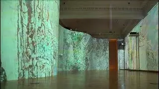 Световое шоу на выставке Никаса Сафронова, подготовленное по данным 3D сканирования и моделирования