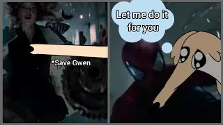 Let me do it for you helps spiderman to save gwen stacy