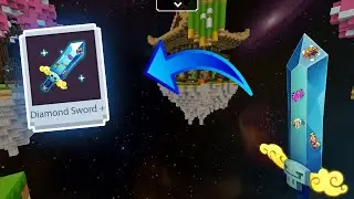 New Unique Diamond SWORD+ In BedWars | blockman go