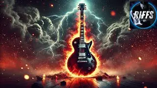Slow & Powerful Hard Rock Guitar Backing Track in Bm