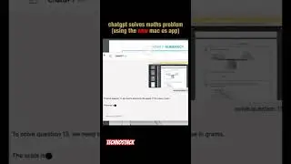 ChatGPT solving math problems || #genai #gpt #tech