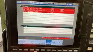 Mazak PT20. M730L CNC: Alarms Z71 and S01 on auxiliary drives