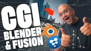 CGI Tutorial with Blender and Fusion | Masterclass #3 💯FREE!!!! 🚀