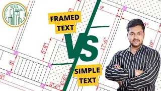 Draw Frame Around Text | How to Make/Remove Rectangular Box Around Dimensions|  AutoCAD Tutorial