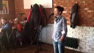 Елена Чурилова, фрагмент выступления на мартовском слэме 2014