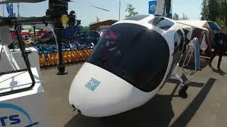 Китайско-белорусский автожир «Ястреб» от ATS на выставке «Белагро-2023». The Chinese-Belarusian...