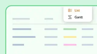 How to enable List/ Gantt view of Projects!