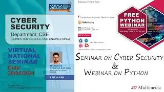 Cyber Security Seminar | Python Webinar | Python Programming | Free Webinar | Free Seminar