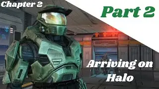 Halo CE MCC Walkthrough Part 2 - Arriving on Halo - Searching For Survivors - PC Enhanced Game Pass