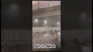 Heavy Rain in Makkah | #masjidalharam #raininmakkahtoday #iMHussain