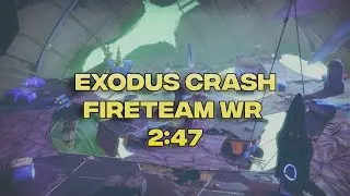 Destiny 2: Exodus Crash Fireteam Speedrun WR [
