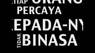 Yohanes 3:16 Ucapan Natal 2022