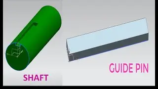Oldham coupling assembly - NX(Unigraphics) || Part3 &4