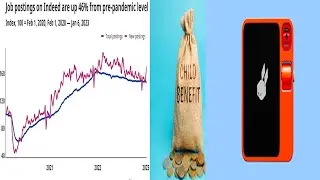 US job markets surge, parents earning six figure salaries keep child benefit and ai assistant