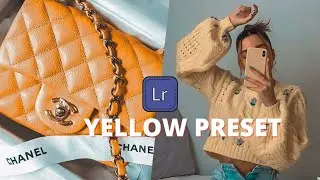 how to edit with warm yellow lightroom preset / yellow free presets